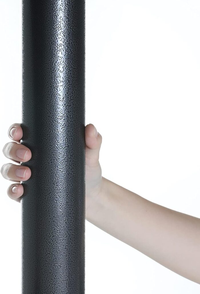 Zippered mesh netting on the gazebo to keep out insects and promote airflow.