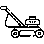 Lawn mowers mowing​