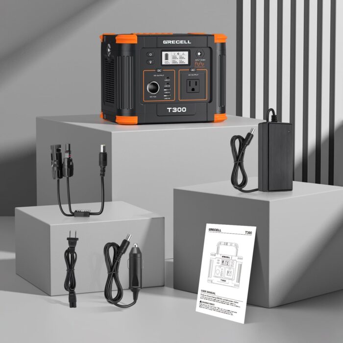 USB-C PD 60W and QC 18W ports provide ultra-fast charging for phones, tablets, and laptops with this home generator.