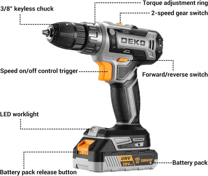 Compact and lightweight power tools for home improvement, designed for ease of use and efficiency in tight spaces.