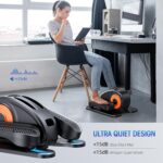 Adjustable speed cardio machines for seniors offering low-impact exercise and easy-to-use remote control.