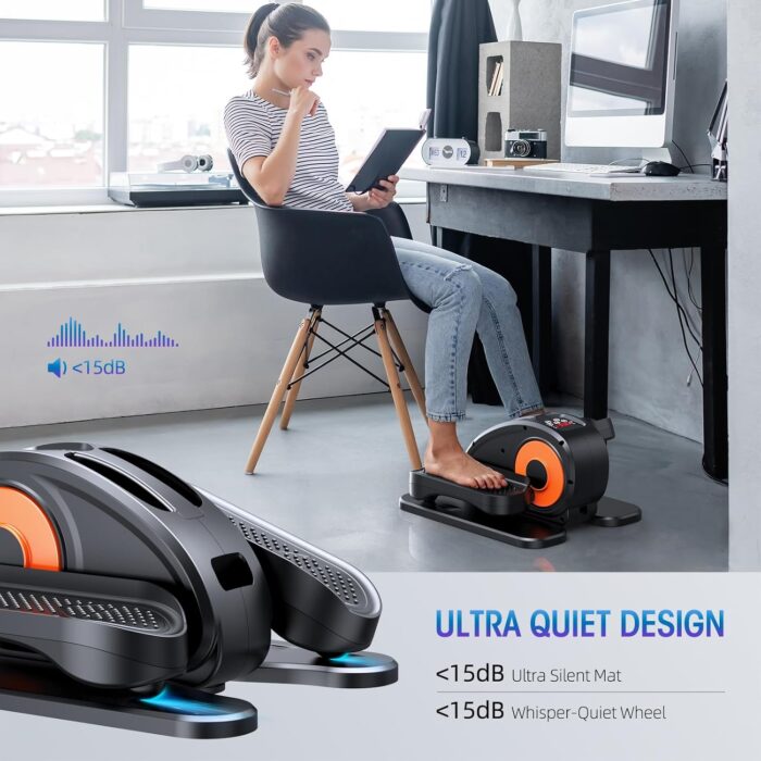 Adjustable speed cardio machines for seniors offering low-impact exercise and easy-to-use remote control.