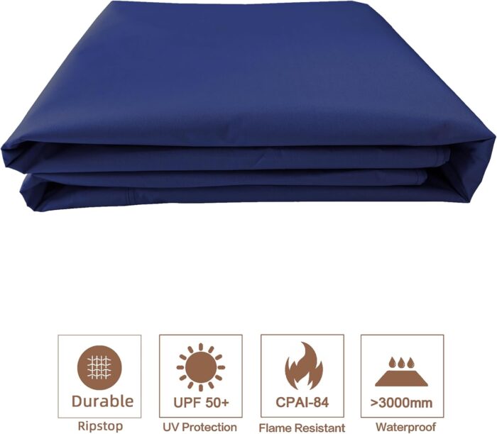 Replacement canopy tailored for SCOCANOPY 10x12 Gazebo Canopy models L-GZ798PST, A101004104, A101004105.