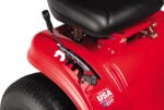 The Craftsman Riding Lawn Mower with optional mulching kit and 42" deck for covering large areas of your lawn.