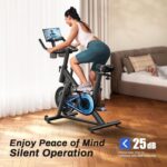 LED monitor tracks time, speed, calories, and distance on this cardio machine, making your workouts more efficient.