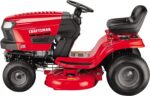The Craftsman 42" Riding Lawn Mower with Briggs & Stratton engine and durable design, perfect for large lawns.
