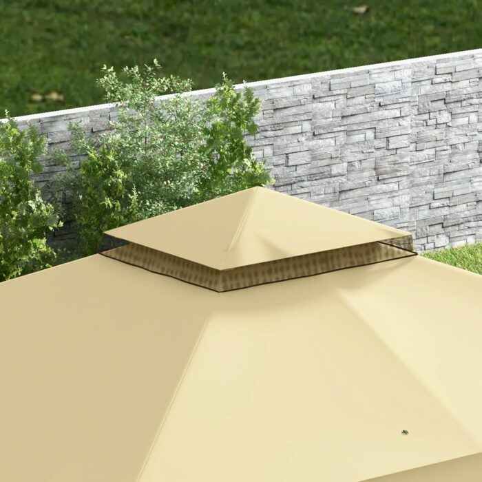 The outdoor gazebo offering elegance and shade for your patio, backyard, or garden.