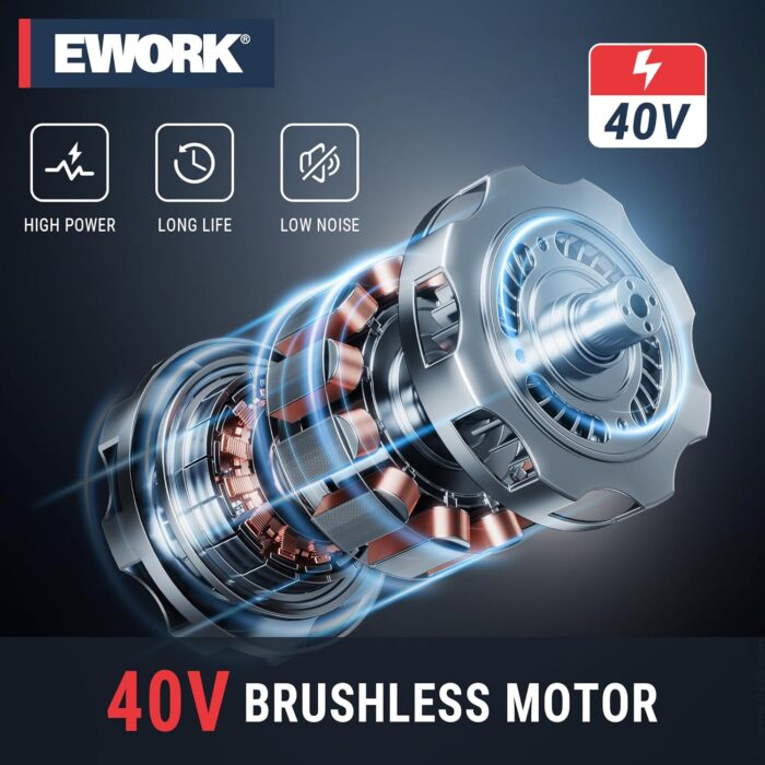 Adjustable cutting heights on the electric lawn mower to suit different lawn lengths.