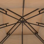 Durable Canopy Gazebo 13x13 Replacement Khaki - Image 2