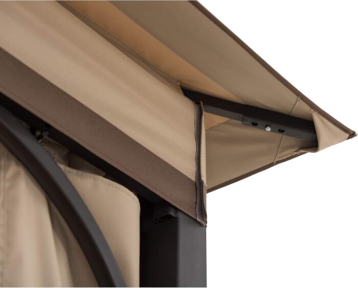 Canopy Gazebo highlighting the tailored fit for the tini 3-Tiered Soft Top Gazebo models A101012300 and A101012310.